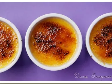 Receita Crème brûlée (creme queimado)