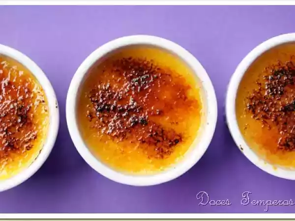 Receita Crème brûlée (creme queimado)