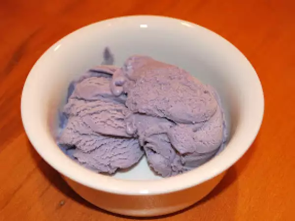 Receita Sorvete de lavanda