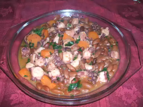 Receita Feijoada de polvo