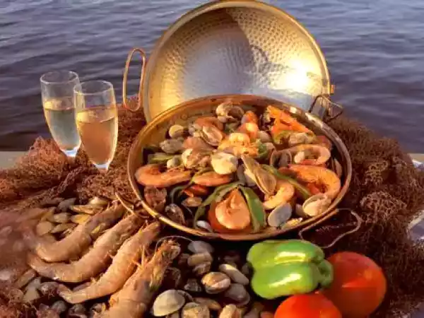 Receita Cataplana de marisco