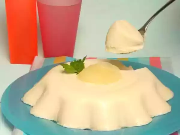 Receita Flan de peras