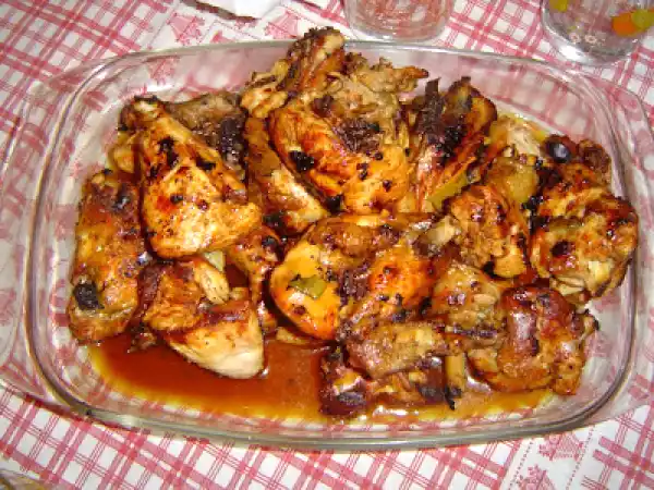 Receita Frango à passarinho