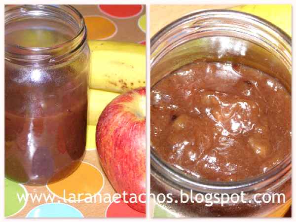 Receita Doce de banana com maçã e canela