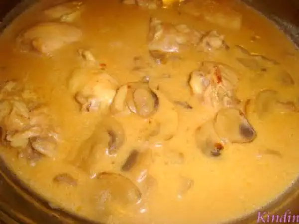 Receita Frango com sopa de rabo de boi