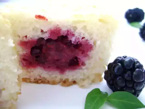 Receita Muffin perfeito de amora