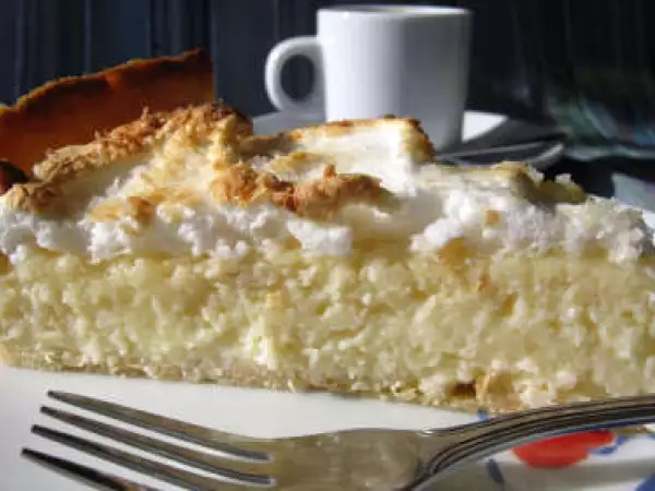 Receita Torta merengue de coco