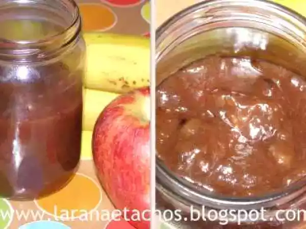 Receita Doce de banana com maçã e canela