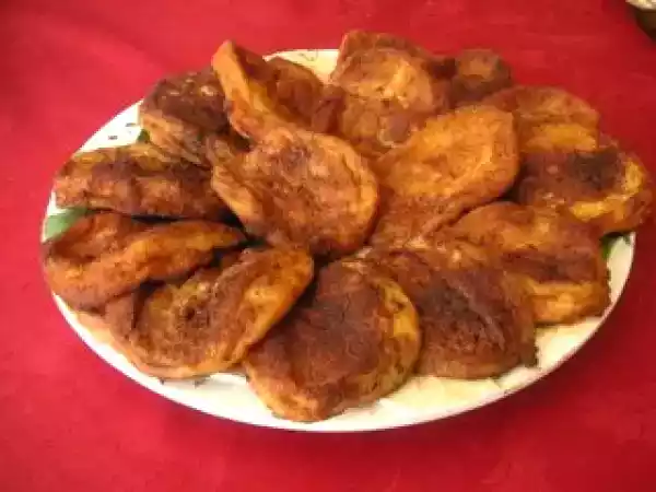 Receita Rabanadas da vovó