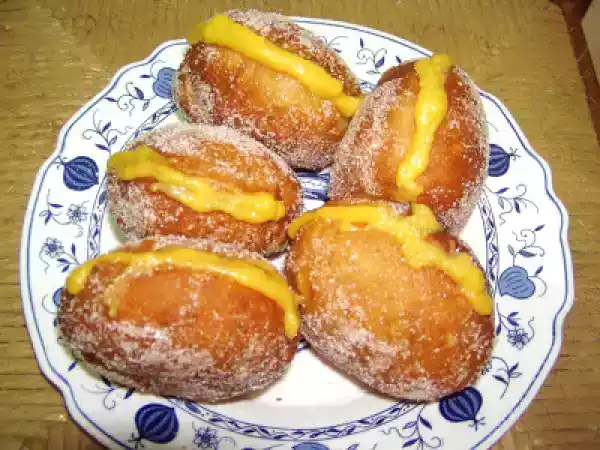 Receita Bolas de berlim