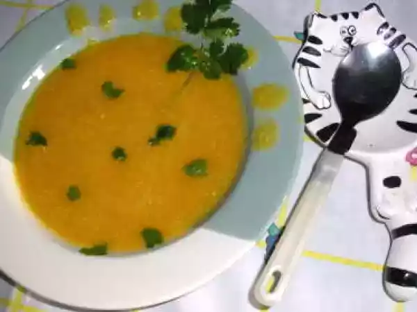 Receita Creme de abóbora com côco