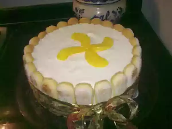 Receita Charlotte de pêssego