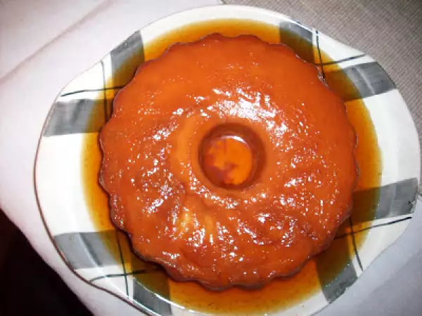 Receita Pudim de leite condensado para o natal