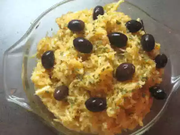 Receita Bacalhau à braz