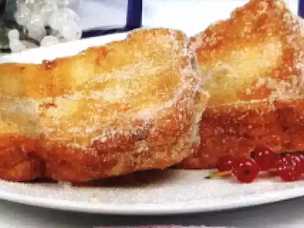 Receita Rabanadas light