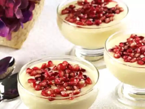 Receita Mousse com calda de romã + desastres culinários em pleno natal!
