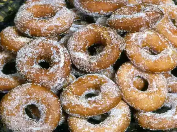 Receita Argolinhas fritas