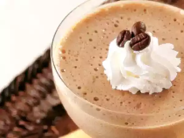 Receita Mousse de café com chantilly