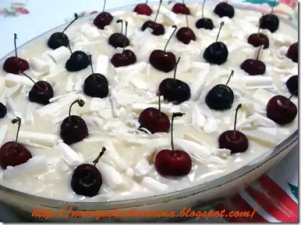Receita Pavê de natal