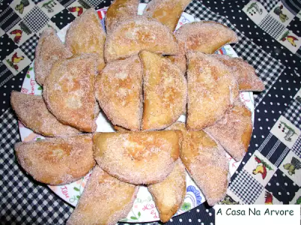 Receita Doces da 'epoca: azevias de batata doce