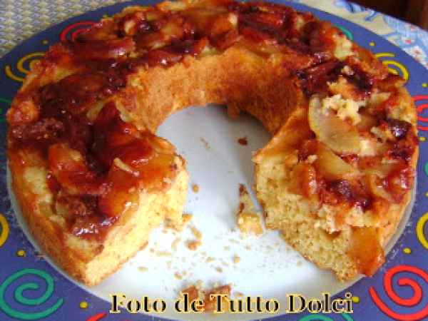Receita Torta de maçã com canela