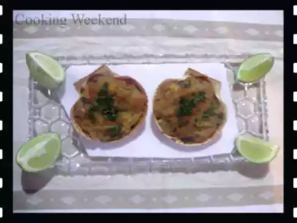 Receita casquinhas de siri com camarão