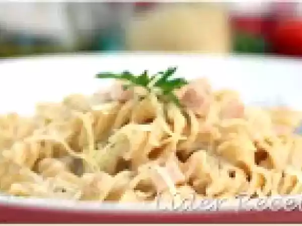Receita Fusilli ao molho branco