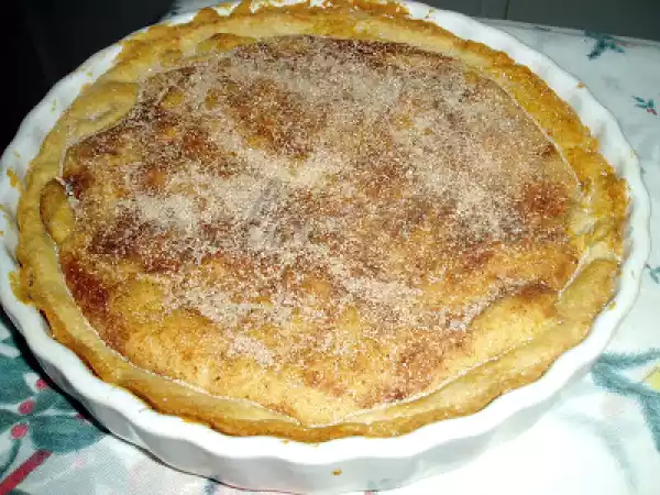 Receita Tarte de coco coberta