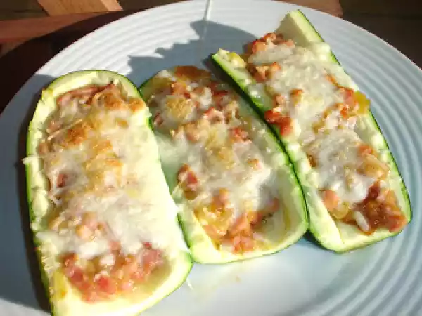 Receita Courgettes gratinadas