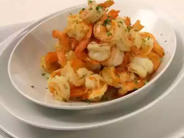 Receita Camarão salteado