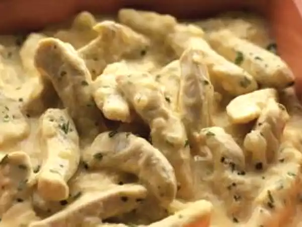 Receita Bifinhos de fricassé