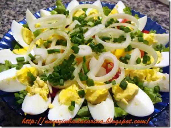 Receita Salada tropical da carina