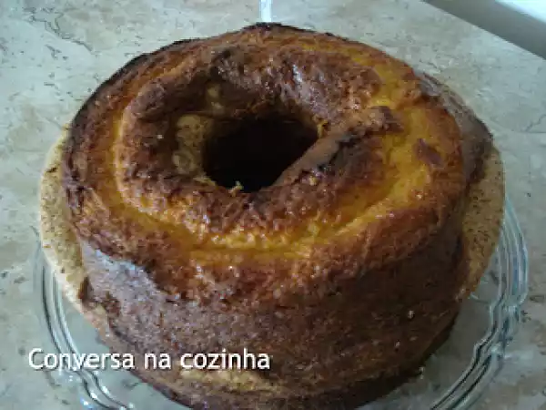 Receita Bolo de fubá de liquidificador maravilha