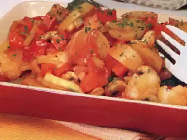 Receita Caldeirada vegetariana