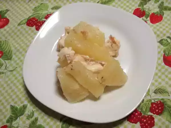Receita Pavê de abacaxi light