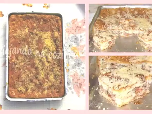 Receita Receita - torta de sardinha