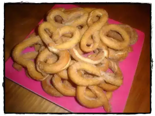 Receita Argolinhas fritas da minha avó