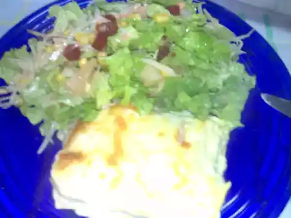 Receita Lasanha de queijo e fiambre