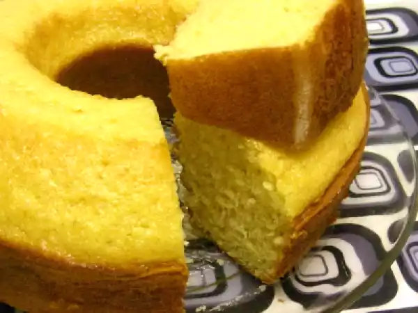Receita Bolo de um ovo só