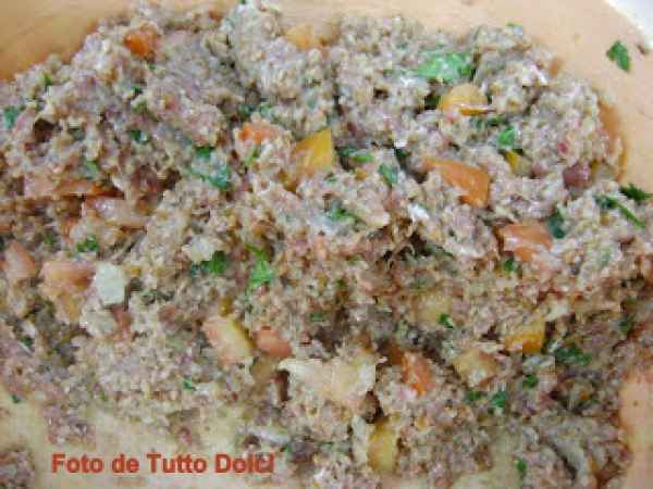 Receita Kibe assado e recheado