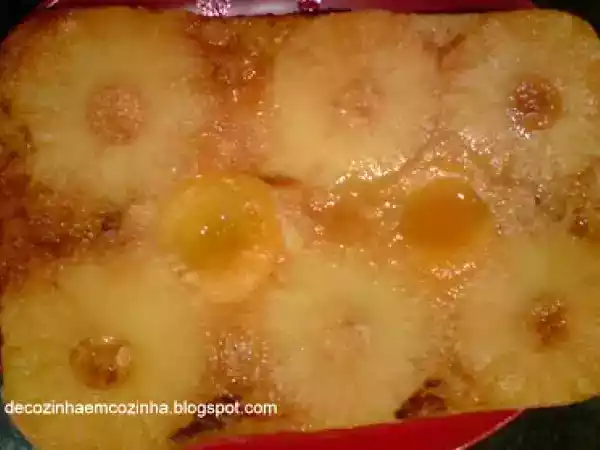 Receita Bolo de claras com frutas