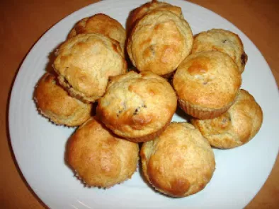 Receita Muffins de mirtilos (blueberry muffins)