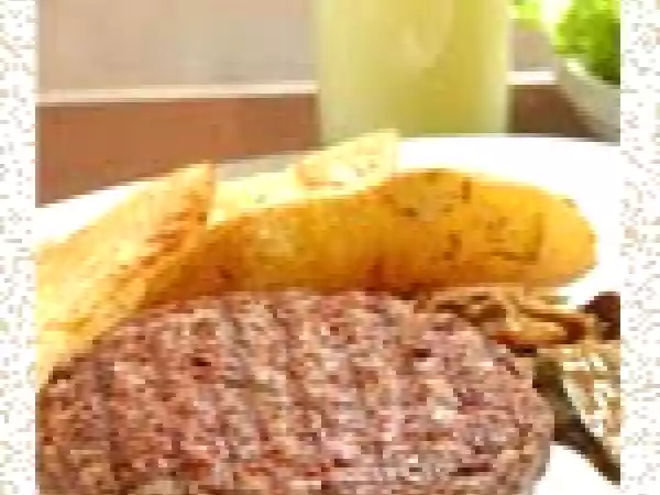 Receita Hamburguer de forno light