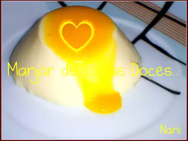 Receita Panna cotta com curd de limão