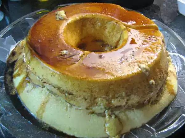 Receita Pudim com bolacha