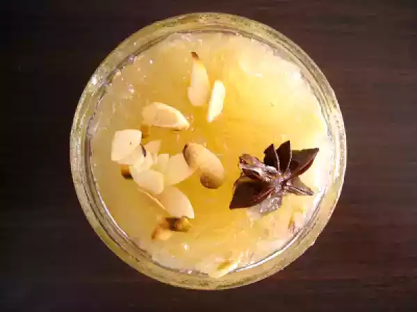 Receita Doce de gila com especiarias e amêndoa