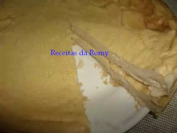 Receita Tarte de creme fraiche (versão light)