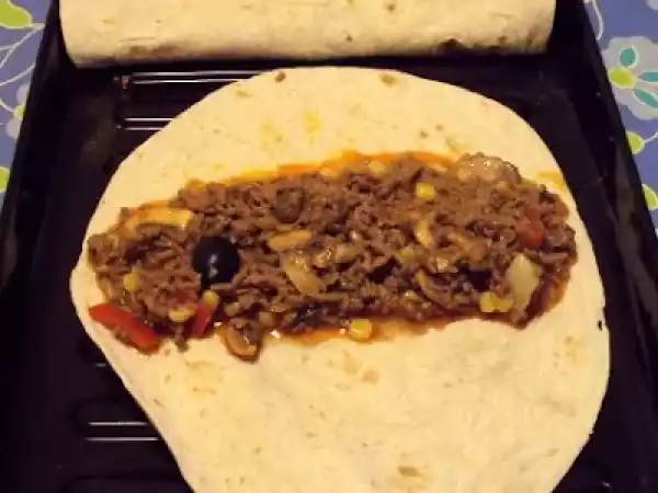 Receita Tortilhas de carne picada á maneira da tia maria