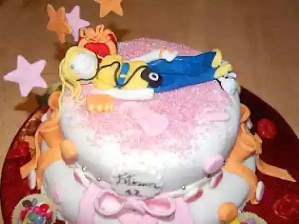Receita Bolo de aniversário para a tati....