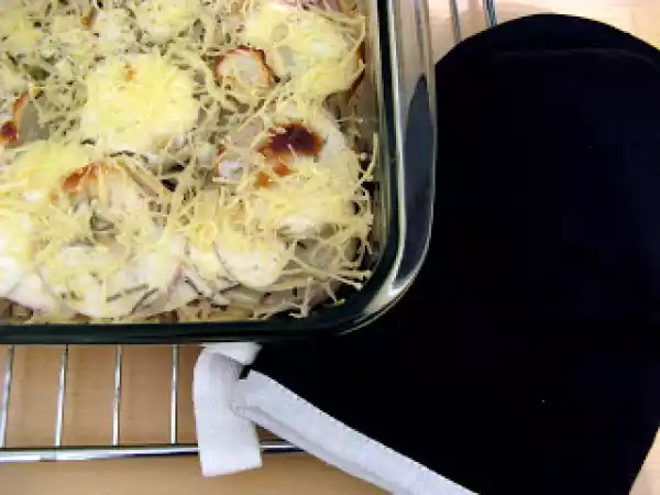 Receita Gratinado de nabos